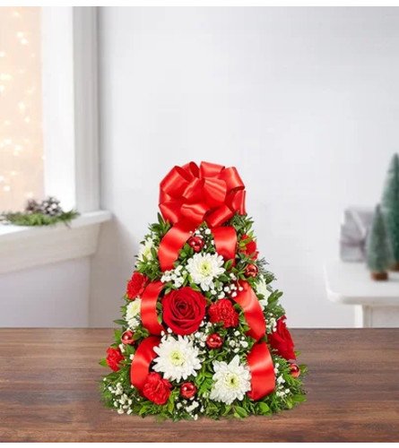 Holiday Flower Tree Christmas Greenery