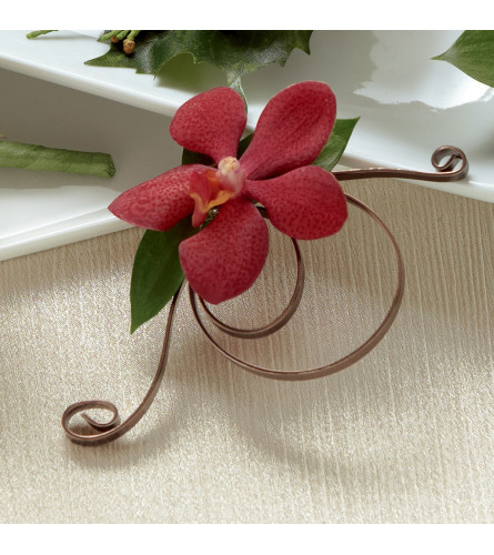 The FTD® Red Mokara Boutonniere