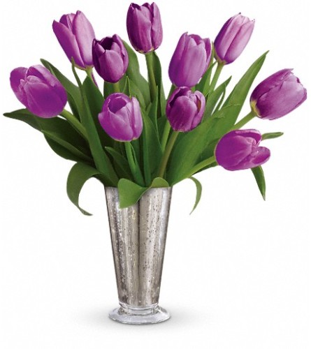 Tantalizing Tulips Bouquet by Teleflora