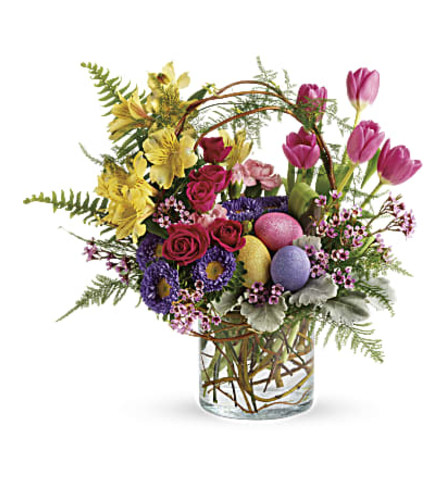 The Pop Of Springtime Bouquet