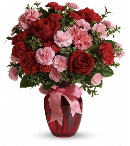 Dance with Me Bouquet with Red Roses