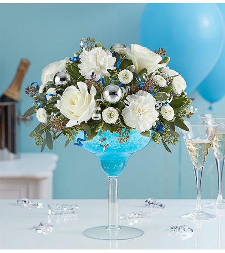 Cheers to the New Year™ - Standard. An arrangement by Susana's Flowers.