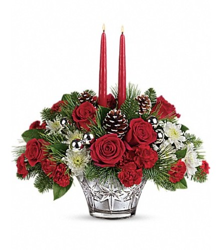 Teleflora's Sparkling Star Centerpiece