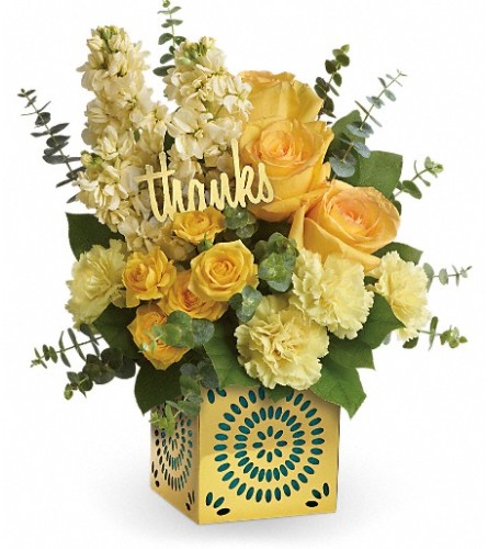 Teleflora's Shimmer Of Thanks Bouquet