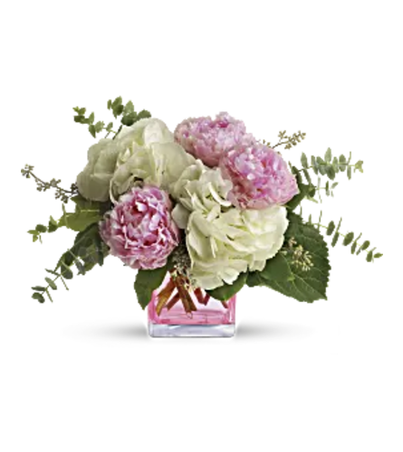 Teleflora's Pretty in Peony - Standard. An arrangement by Flower Trends Florists.