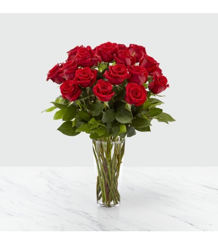 The FTD® Long Stem Red Rose Bouquet