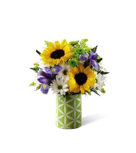 The FTD® Sunflower Sweetness™ Bouquet 2017 - Standard. An arrangement by Grower Direct Acadia.