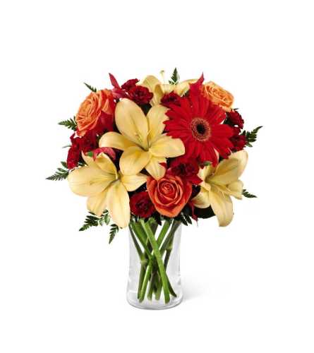 The FTD® Autumn Roads™ Bouquet with Lilies