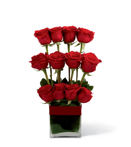 The FTD® Towering Beauty™ Rose Arrangement