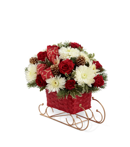 The FTD® Season's Sleigh Ride™ Bouquet