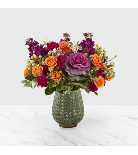 Autumn Harvest ™ Bouquet in a Ceramic Vase