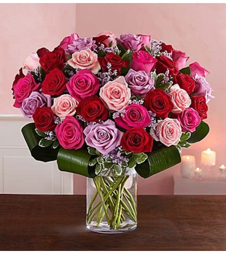 Dazzling Romance Rose Bouquet™