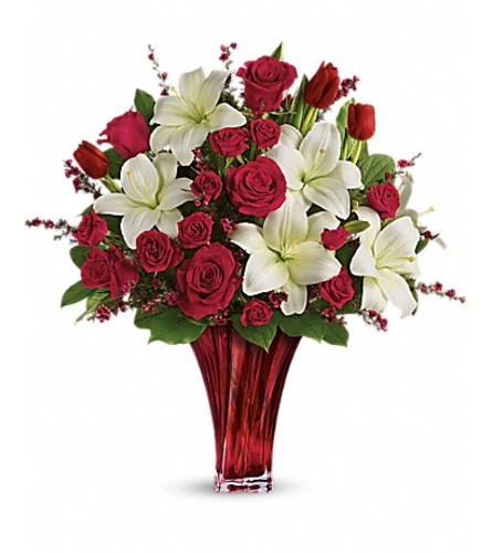 Love's Passion Bouquet by Teleflora