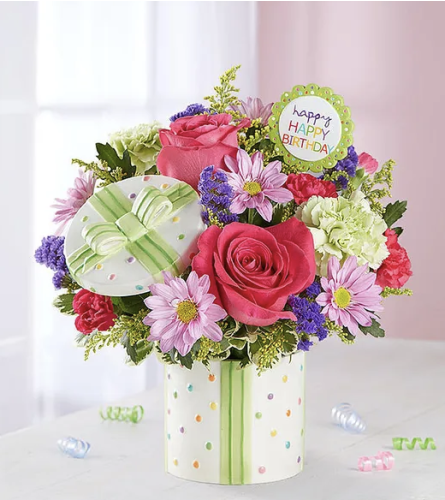 Happy Birthday Present Bouquet