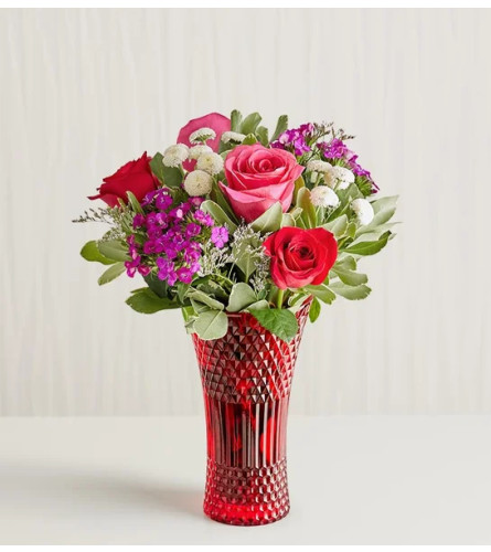 A Key to My Heart® Bouquet - Standard. An arrangement by Lovingly.