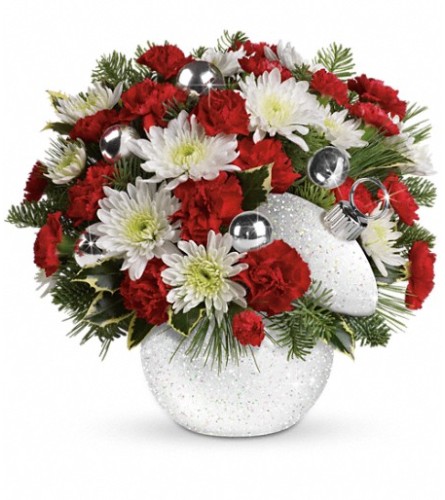 Teleflora's Snowball Surprise Bouquet