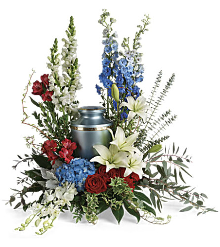 Teleflora's Reflections Of Honor Cremation Tribute