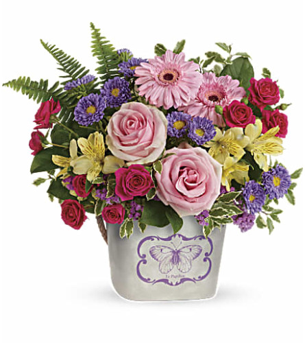 Teleflora's Backyard Butterfly Bouquet