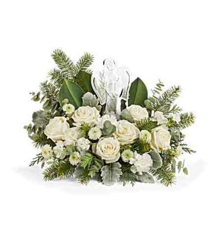 The Teleflora's Light Of Love Bouquet - Deluxe. An arrangement by Marivel's Florist and Gifts.
