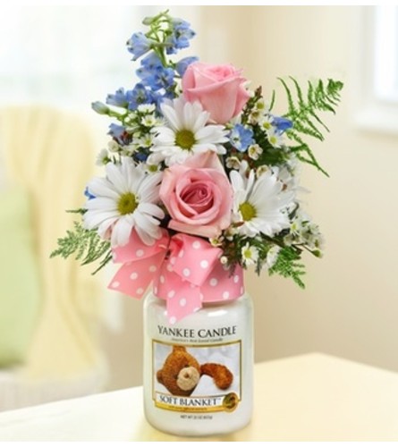 Soft Blanket™ Yankee Candle® - Pink - Send to The City of Happy Homes, Mt  Vernon, NY Today!