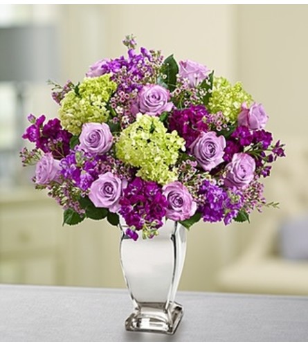 Shining Love™ - Purple - Standard. An arrangement by Susana's Flowers.