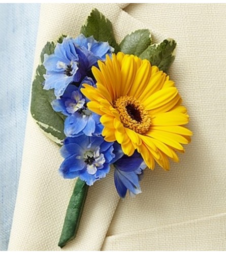 Country Wedding Boutonniere