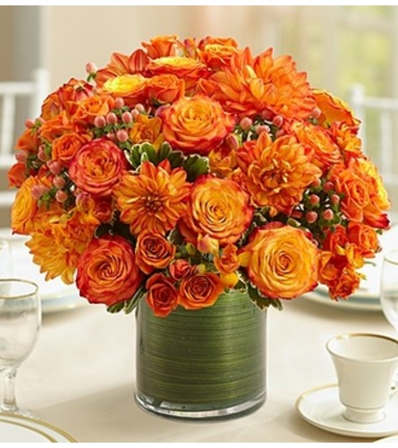 Golden Sunset Centerpiece