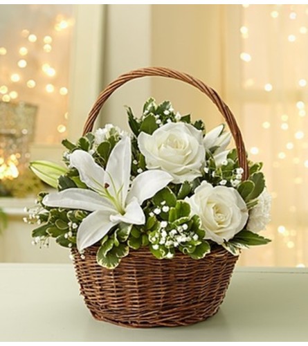 All White Basket