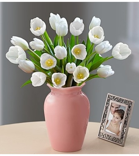 Tulips Together Bouquet™ - White