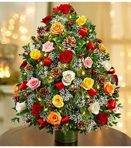 Holiday Flower Tree® Luxury- Multicolored