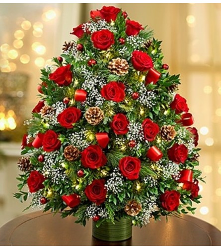 Holiday Flower Tree® Luxury - Red