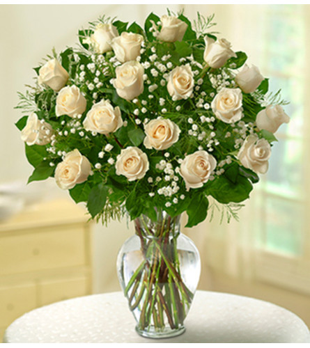 Rose Elegance™ Premium White Roses