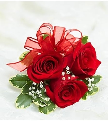 Red Rose Corsage