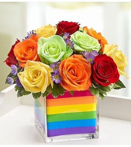 The Rainbow Bouquet™ - Multicolored Roses