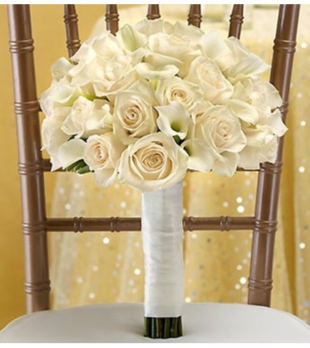 All White Bouquet