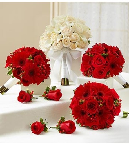 Bridal Party Personal Package Red