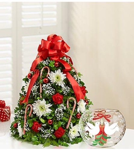 Holiday Flower Tree® with Votive