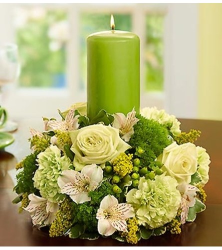 Celebration Centerpiece with Candle