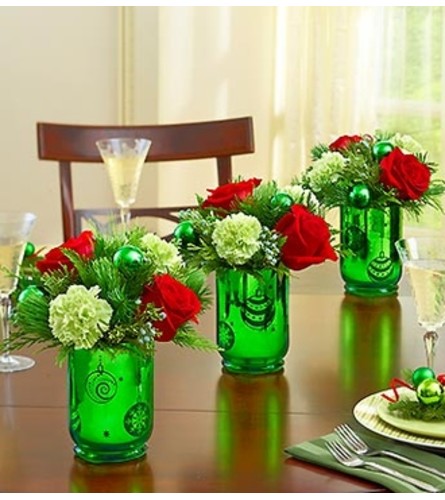 Christmas Trio Centerpiece