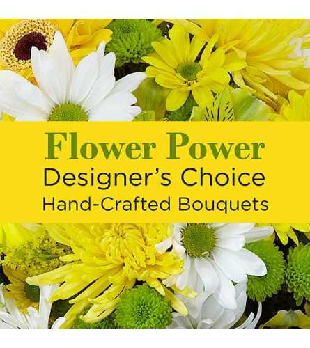 Yellow Colors Florist Designed Bouquet