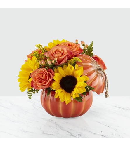 Harvest Traditions Pumpkin Bouquet by FTD
