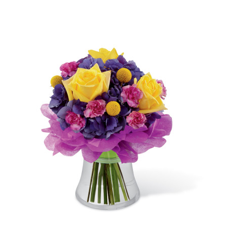 The FTD® Colors Abound™ Bouquet - Standard. An arrangement by Grower Direct Acadia.