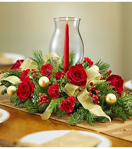 All Red Centerpiece