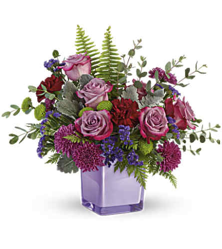 Teleflora's Purple Serenity Bouquet