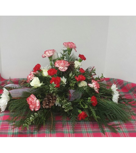 Peppermint Christmas Centerpiece
