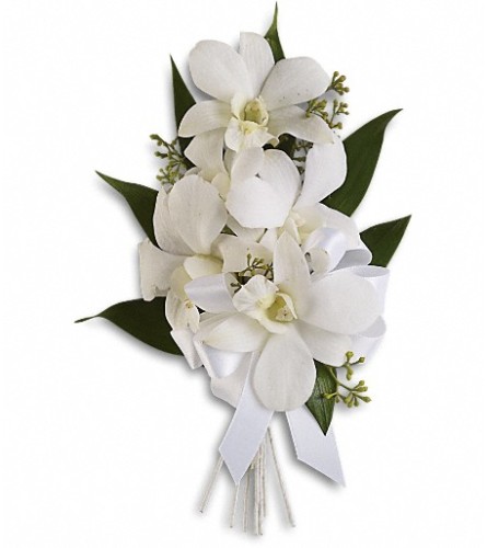 Graceful Orchids Corsage