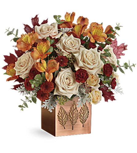 Teleflora's Shimmering Leaves Bouquet