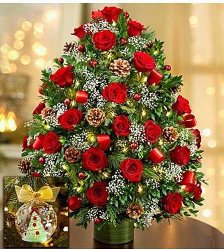 Holiday Flower Tree® Luxury - Red