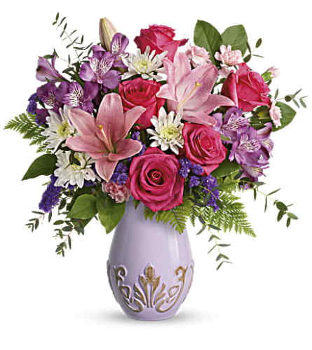 Teleflora's Lavishly Lavender Bouquet