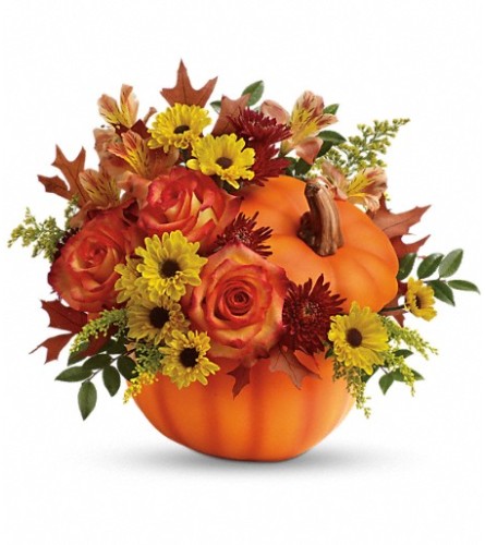 Teleflora's Warm Fall Wishes Bouquet